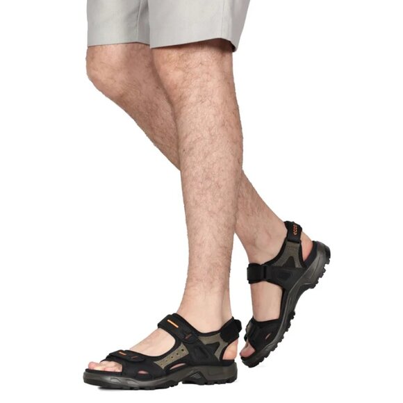 ECCO Shoes Men's Yucatan Camo Sport Sandals - Picture 1 of 12